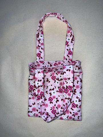 Small Pink floral bag