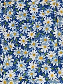 Blue & White Daisies Floral Bag
