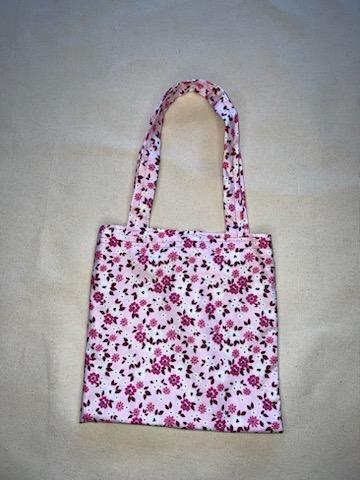 Pink floral Tote